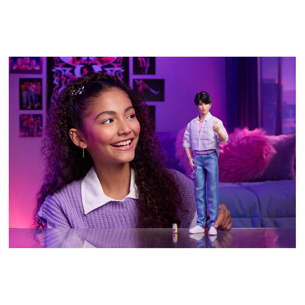 Mattel K-Pop Demon Hunters Saja Boys Jinu Fashion Doll “Soda Pop” με Αξεσουάρ