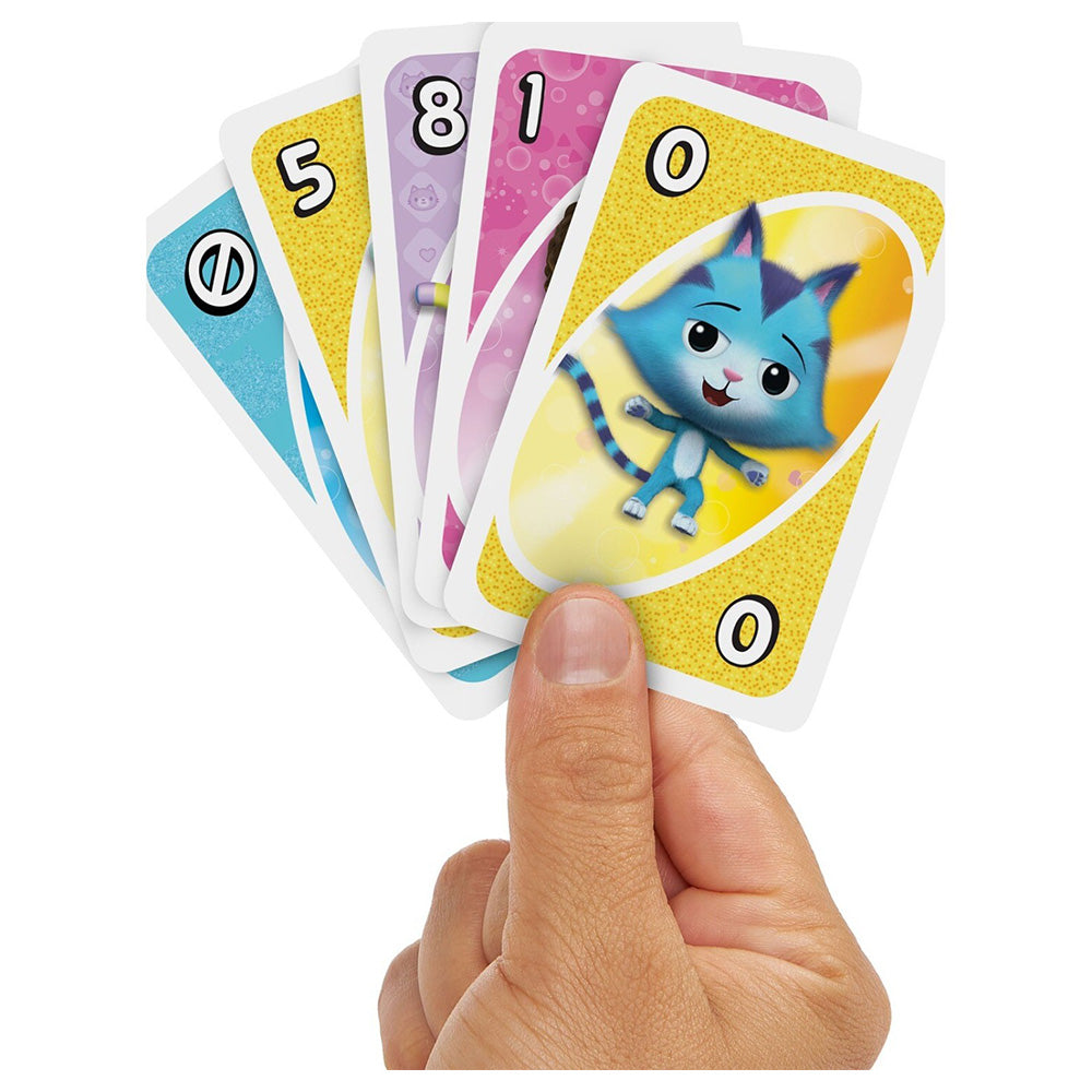 Mattel Uno: Uno Junior Gabby's Dollhouse Παιδικό Επιτραπέζιο Παιχνίδι Καρτών