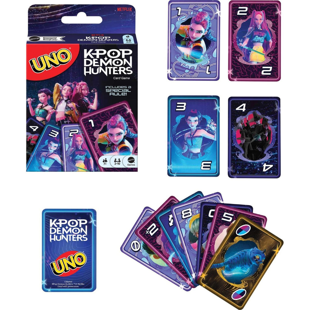Mattel Uno K-Pop Demon Hunters