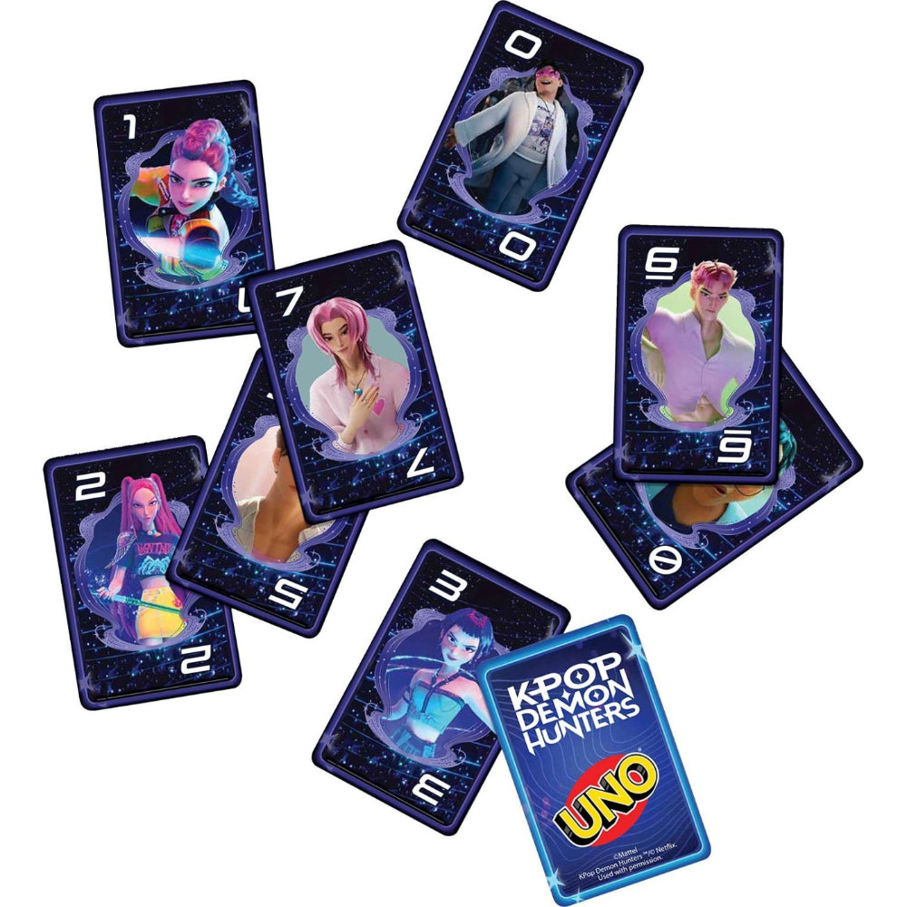 Mattel Uno K-Pop Demon Hunters
