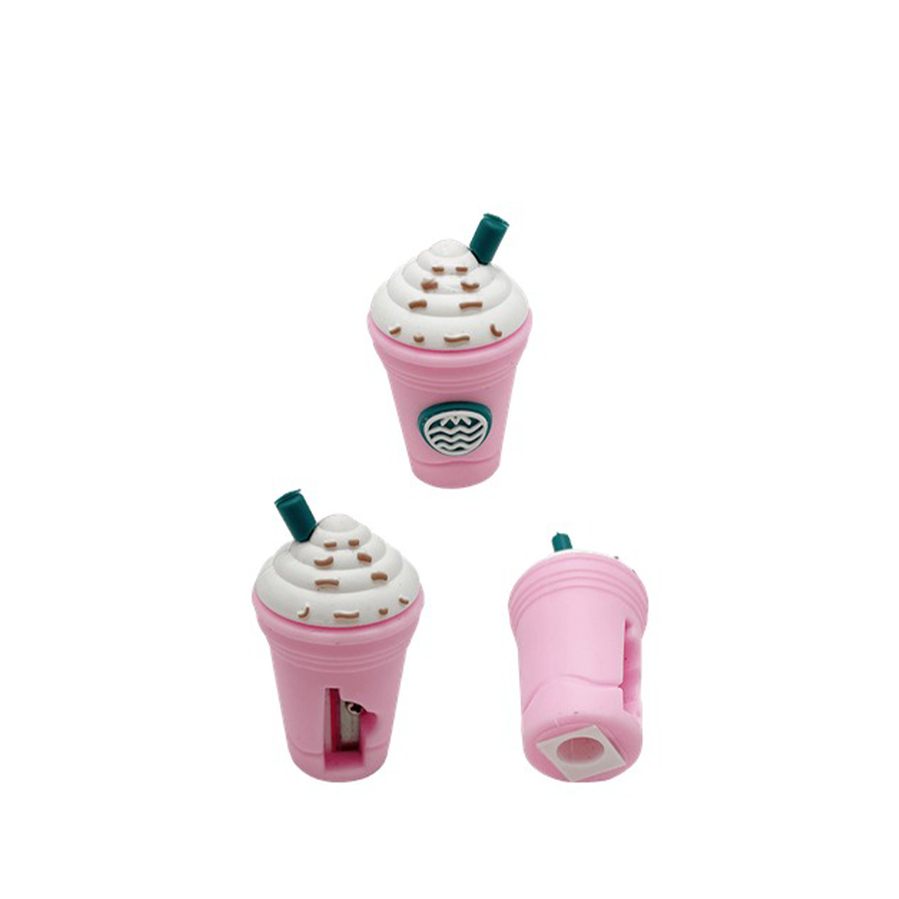 Metron Kids Ξύστρα Μονή Πλαστική Milkshake