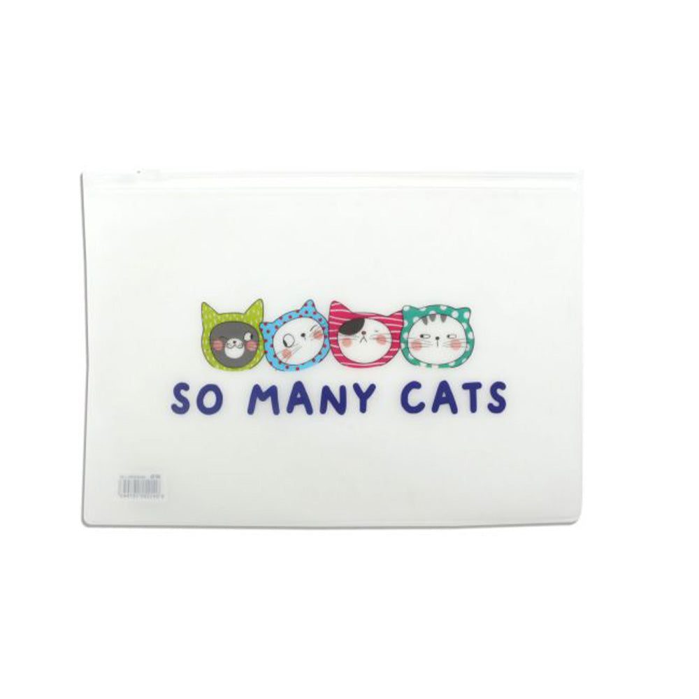 M&G Φάκελος Zip So Many Cats A5 4 Σχέδια - 1 Τμχ