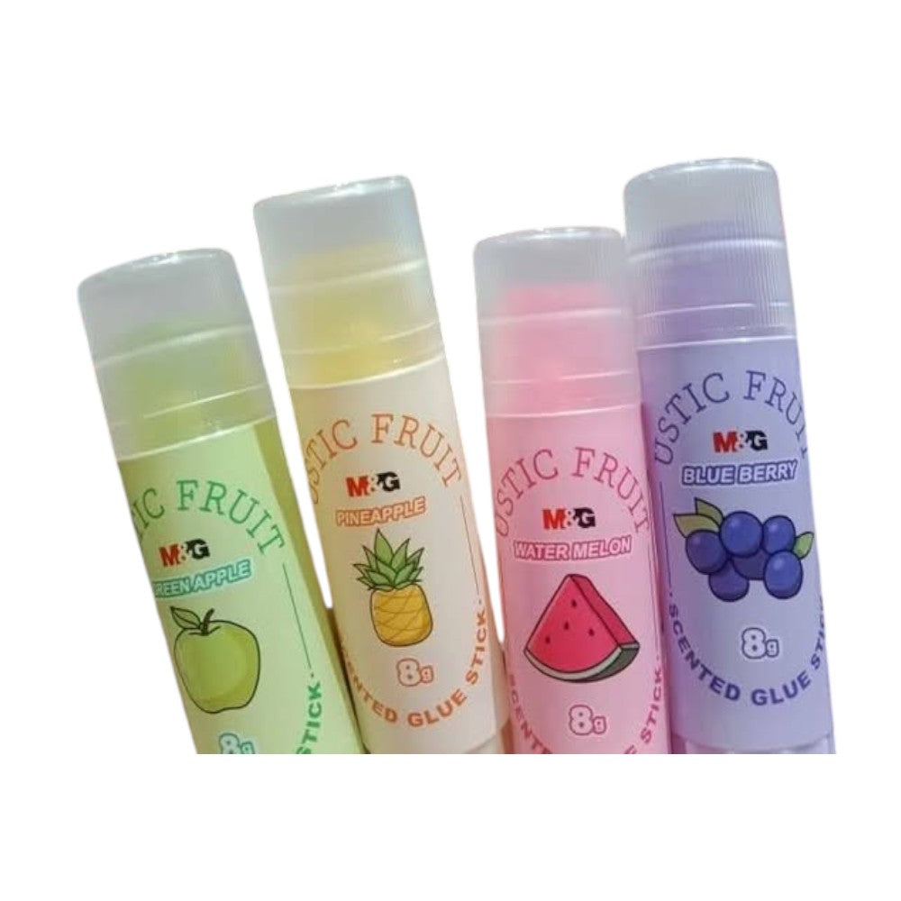 M&G Glue Stick Φρούτα 8gr 4 Σχέδια - 1Τμχ