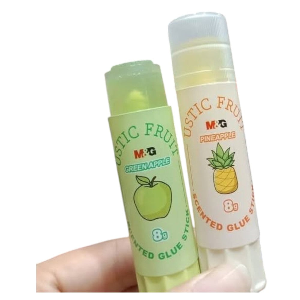 M&G Glue Stick Φρούτα 8gr 4 Σχέδια - 1Τμχ
