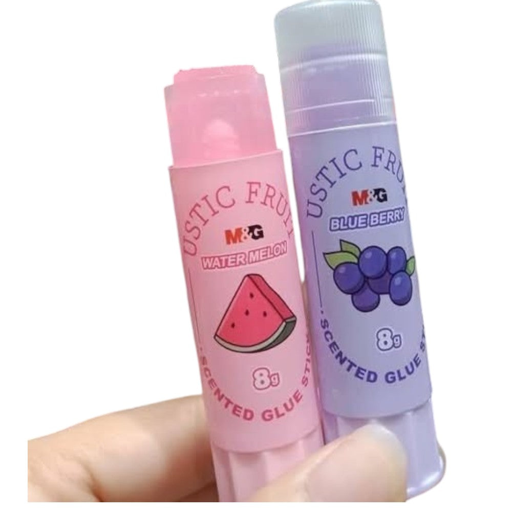 M&G Glue Stick Φρούτα 8gr 4 Σχέδια - 1Τμχ