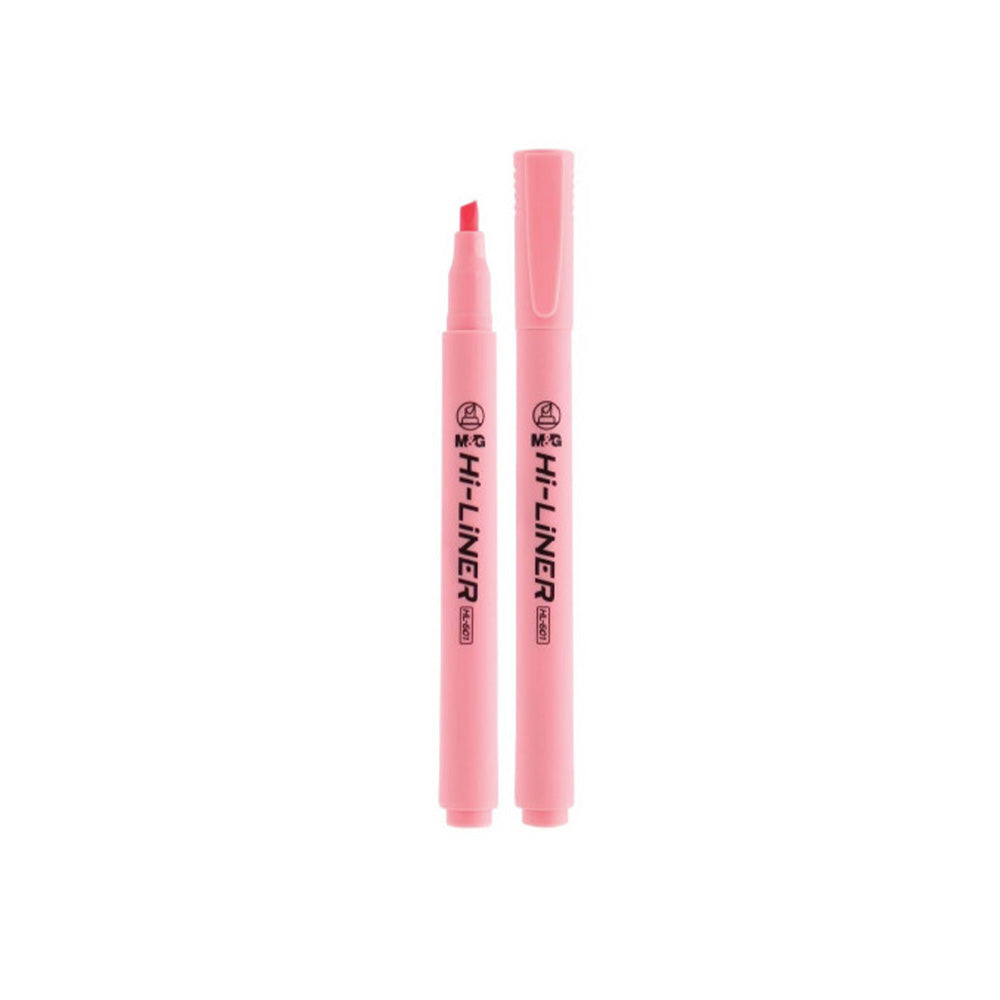 M&G Hi-Liner Μαρκαδοράκι Υπογραμμίσεως Στυλό Ροζ