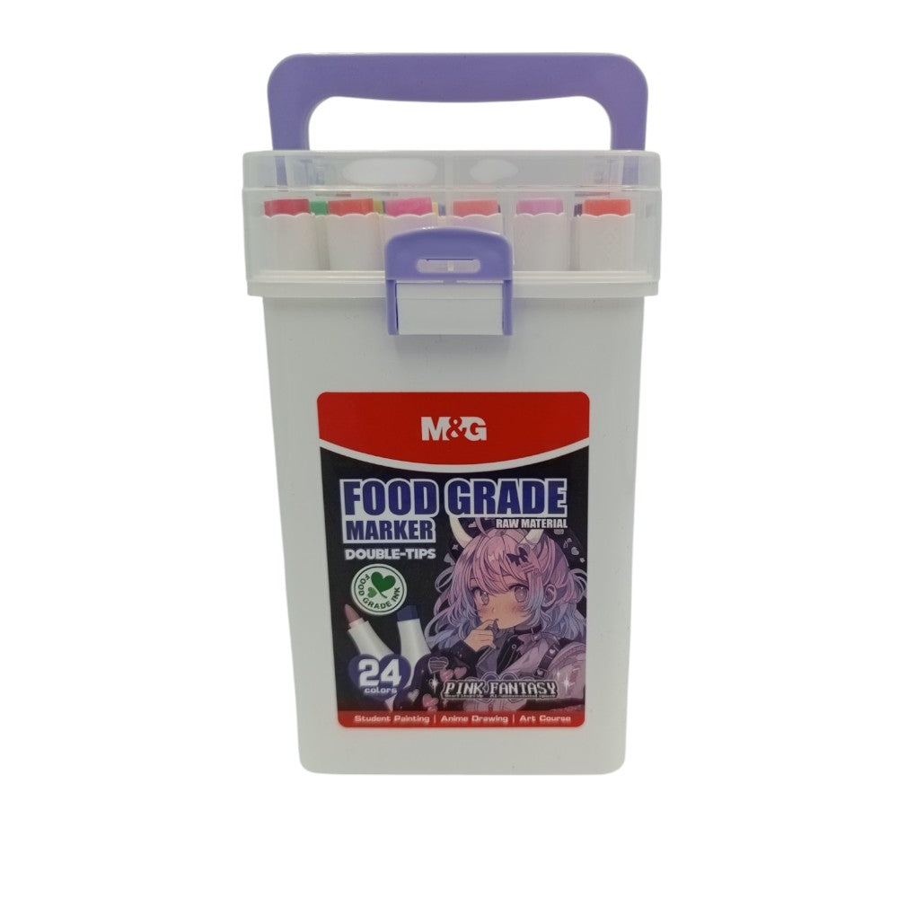 M&GM&G Μαρκαδόροι Food Grade Pink Fantasy 24 Χρώματαpapell.gr