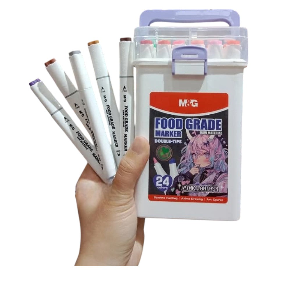 M&GM&G Μαρκαδόροι Food Grade Pink Fantasy 24 Χρώματαpapell.gr