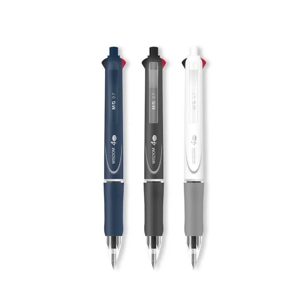 M&amp;GM&G Semi-Gel Ball Pen 4 Χρώματα - 1 Τμχpapell.gr