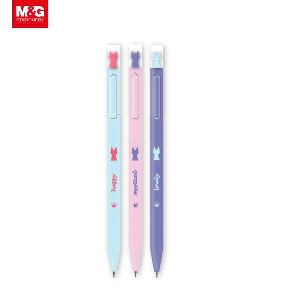 M&GM&G Στυλό Adorable Pet Cat 0.7mm 3 Χρώματα- 1Τμχpapell.gr