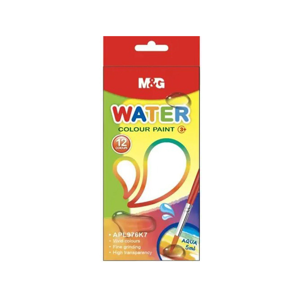 M&G Τέμπερα 12 Χρώματα 12 ml 