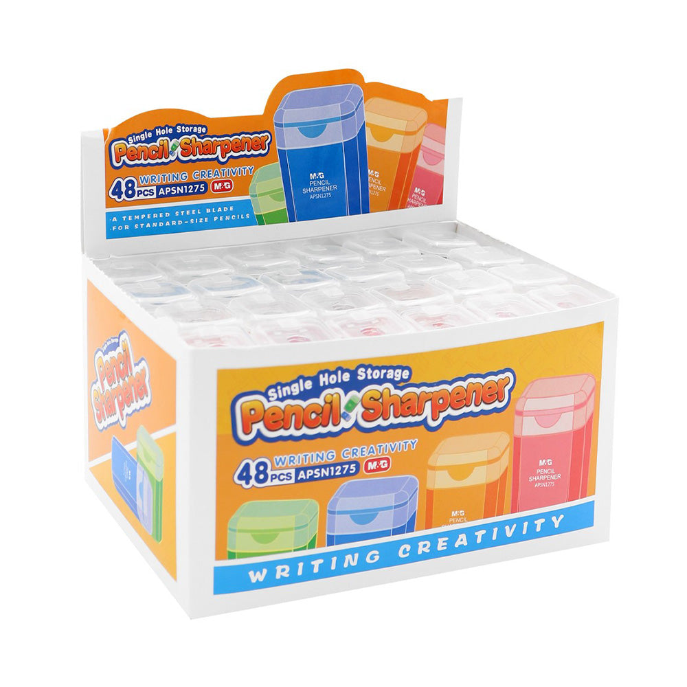 M&G Ξύστρα Μολυβιού Mini Σε 4 Χρώματα - 1 Τμχ