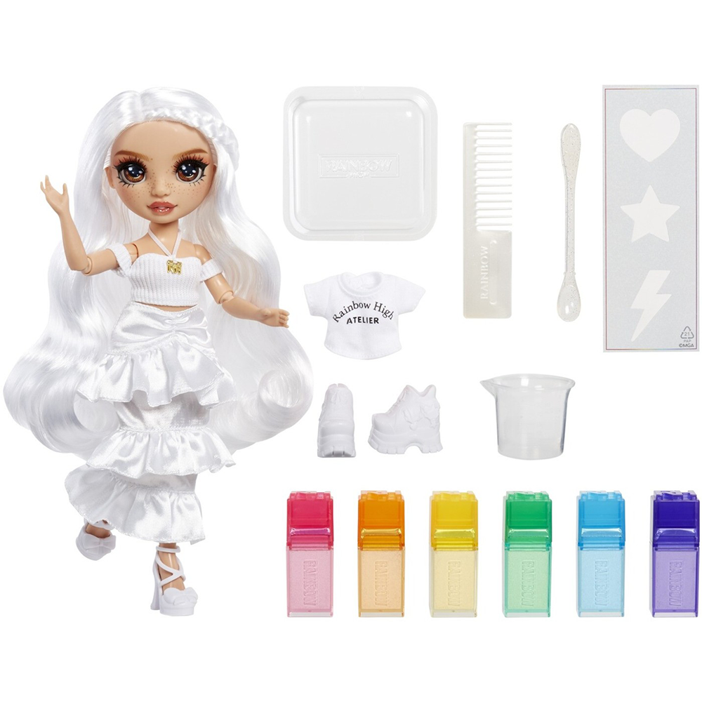 MgaMGA Entertainment Rainbow High Κούκλα Set Καφέ Μάτιαpapell.gr