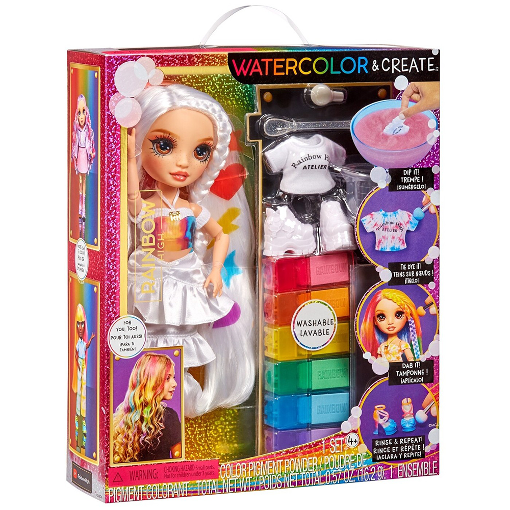 MgaMGA Entertainment Rainbow High Κούκλα Set Καφέ Μάτιαpapell.gr