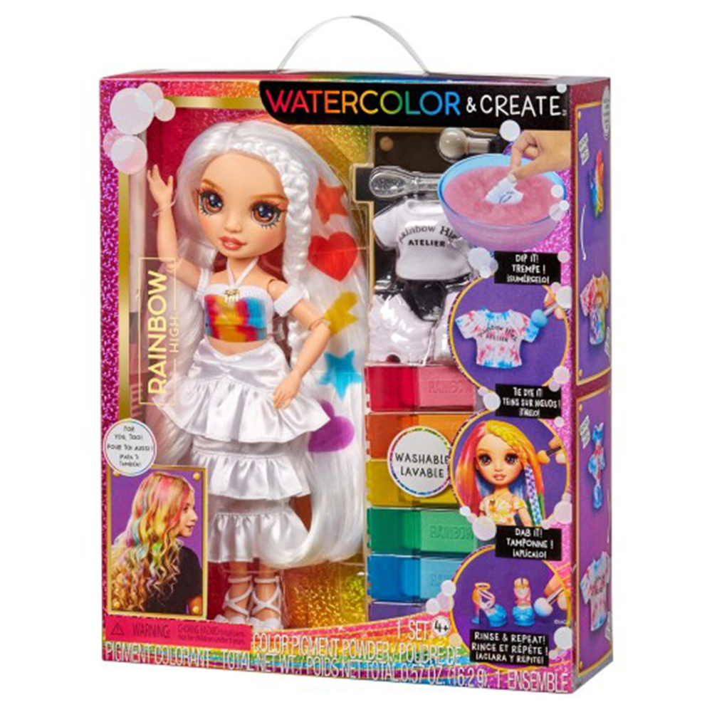 MgaMGA Entertainment Rainbow High Κούκλα Set Καφέ Μάτιαpapell.gr