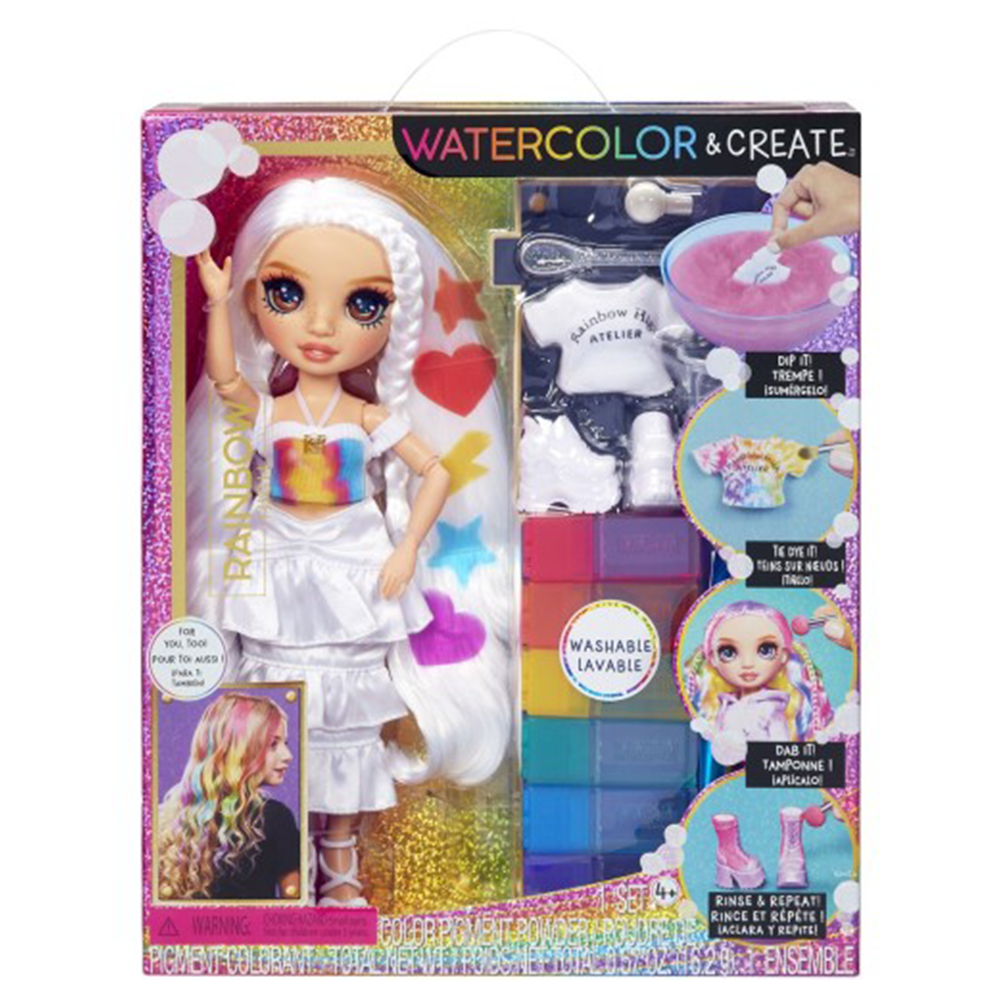 MgaMGA Entertainment Rainbow High Κούκλα Set Καφέ Μάτιαpapell.gr