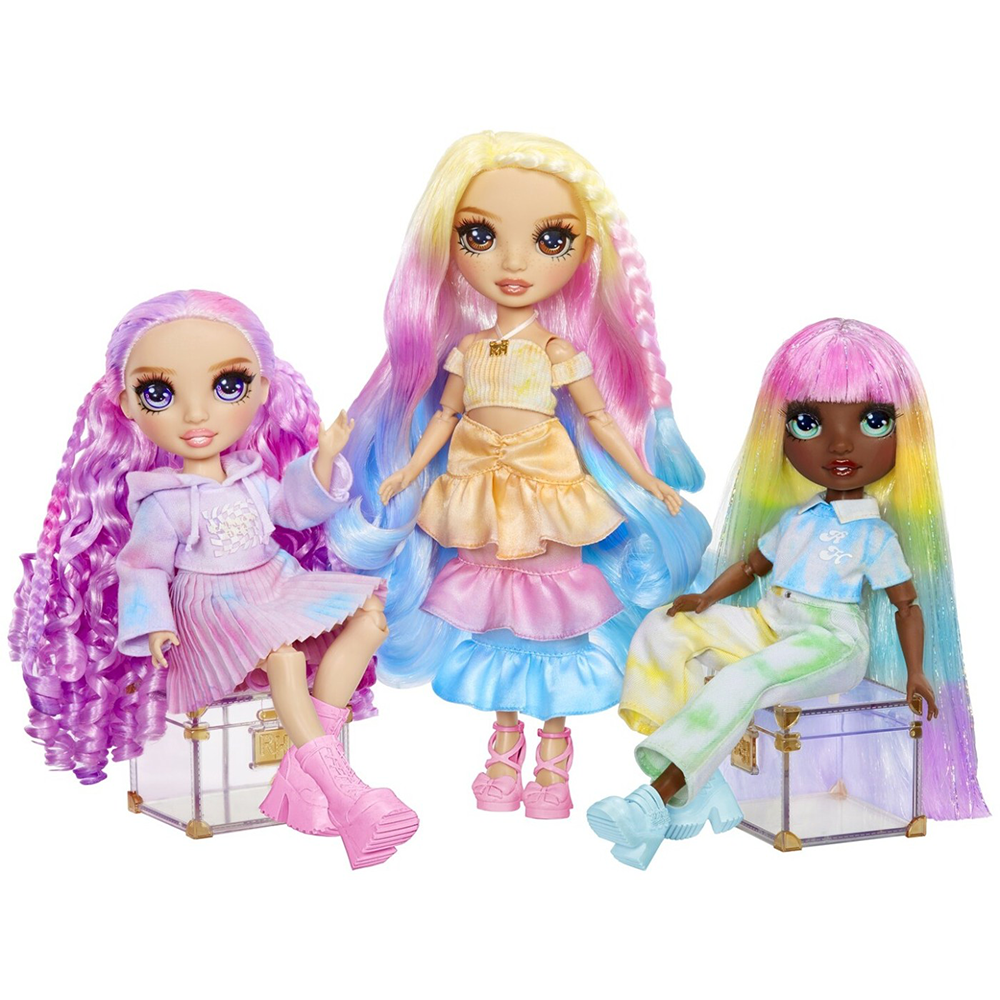 MgaMGA Entertainment Rainbow High Κούκλα Set Καφέ Μάτιαpapell.gr