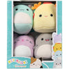 JazwaresSquishmallows Micromallows - Σετ 4Τμχ Λούτρινα 6εκ Squishmallows - Gordon Shark, Tex Taco, Tabitha Cat, Irina Axolotlpapell.gr