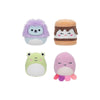 JazwaresSquishmallows Micromallows - Σετ 4Τμχ Λούτρινα 6εκ Squishmallows Carmelita S'mores, Jeanne Octopus, Luciano Lion, Wendy Frogpapell.gr