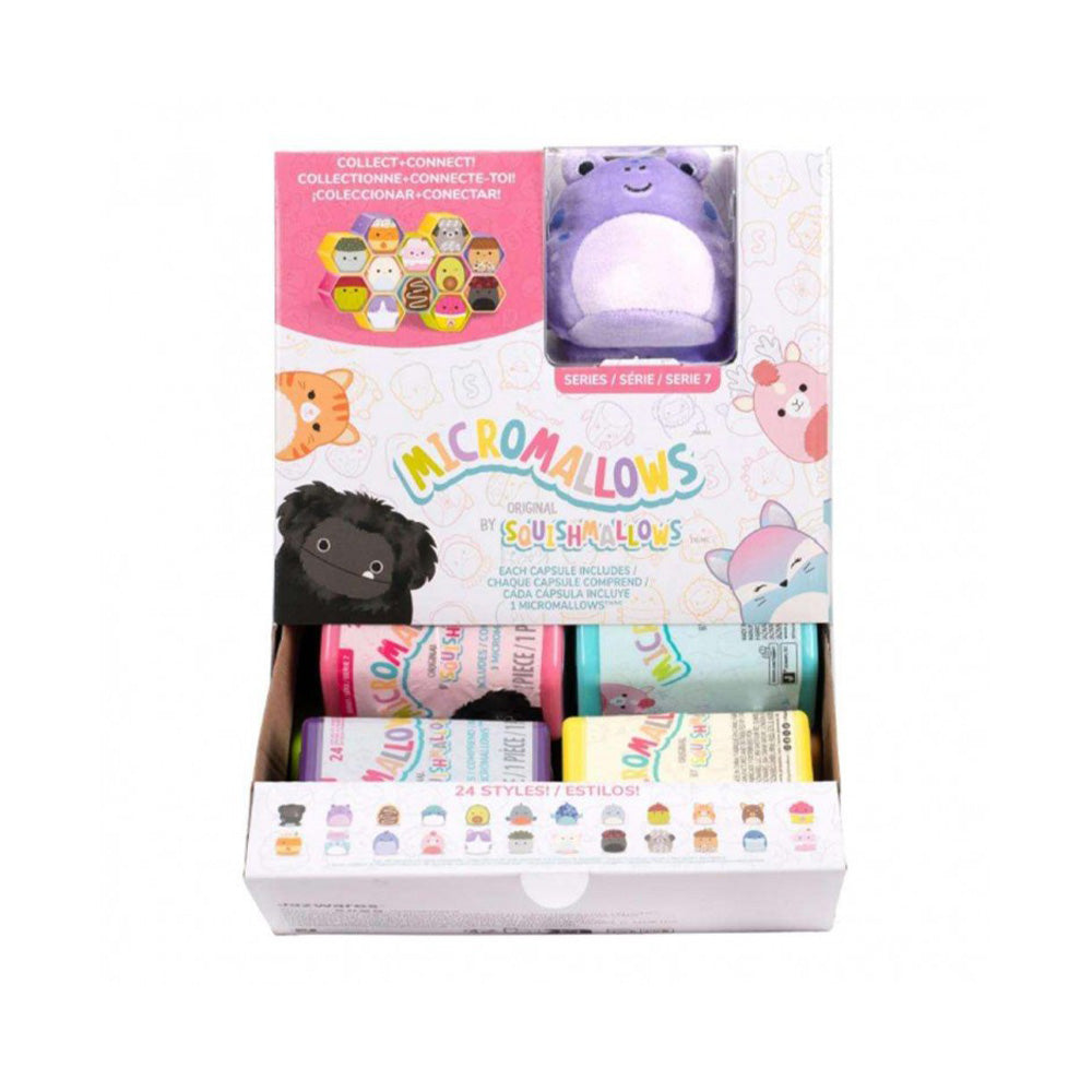 MicroMallows by Squishmallows Κάψουλα Έκπληξη Λούτρινο 6 εκ  Wave 7 σε 24 Σχέδια - 1 Τμχ