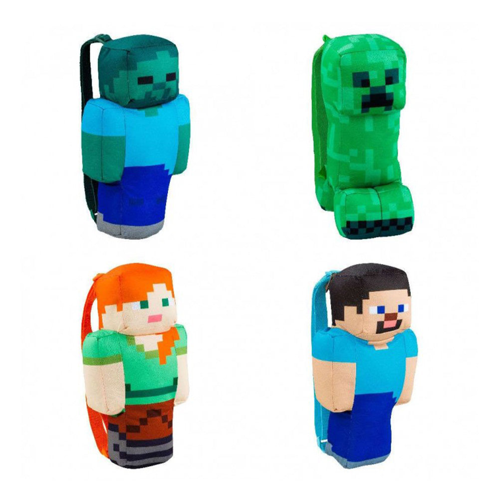 GIOCHI PREZIOSIMinecraft Λούτρινο Σακίδιο Πλάτης - 4 Σχέδιαpapell.gr