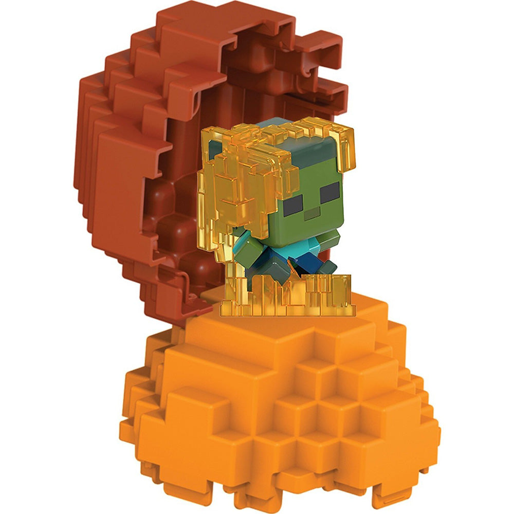 Minecraft Παιδικά Φιγούρα Παιχνιδιού Mini Torched Zombie