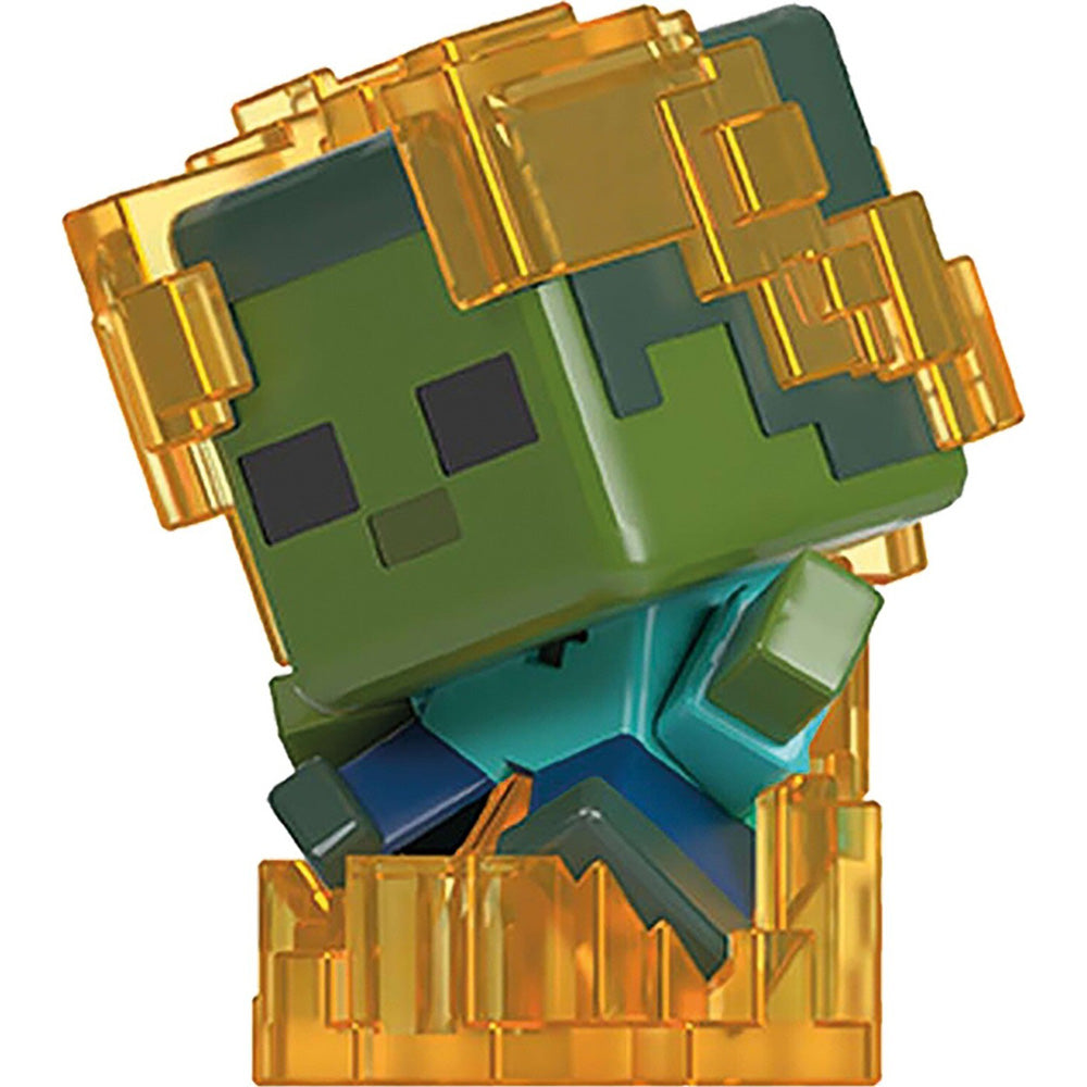 Minecraft Παιδικά Φιγούρα Παιχνιδιού Mini Torched Zombie
