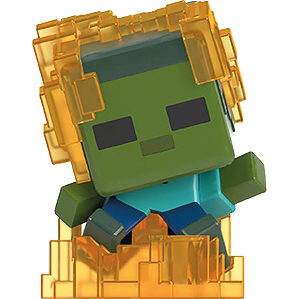 Minecraft Παιδικά Φιγούρα Παιχνιδιού Mini Torched Zombie