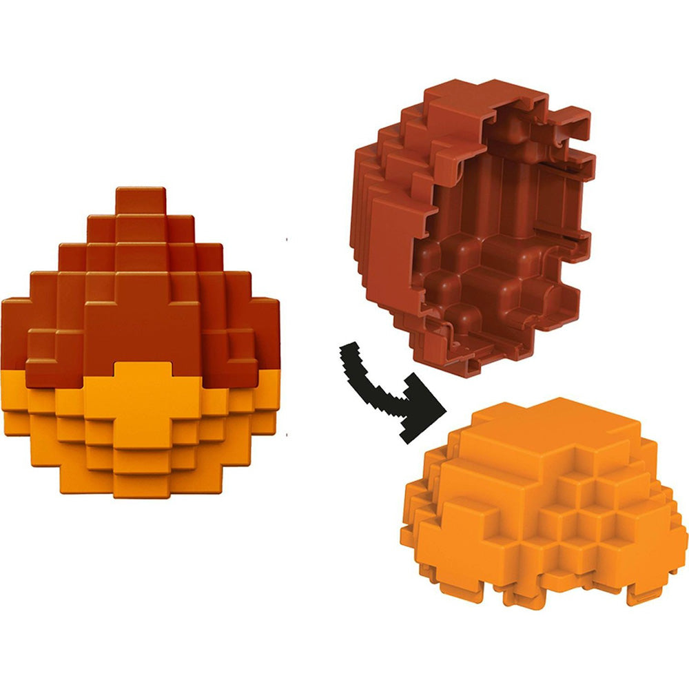 Minecraft Παιδικά Φιγούρα Παιχνιδιού Mini Torched Zombie