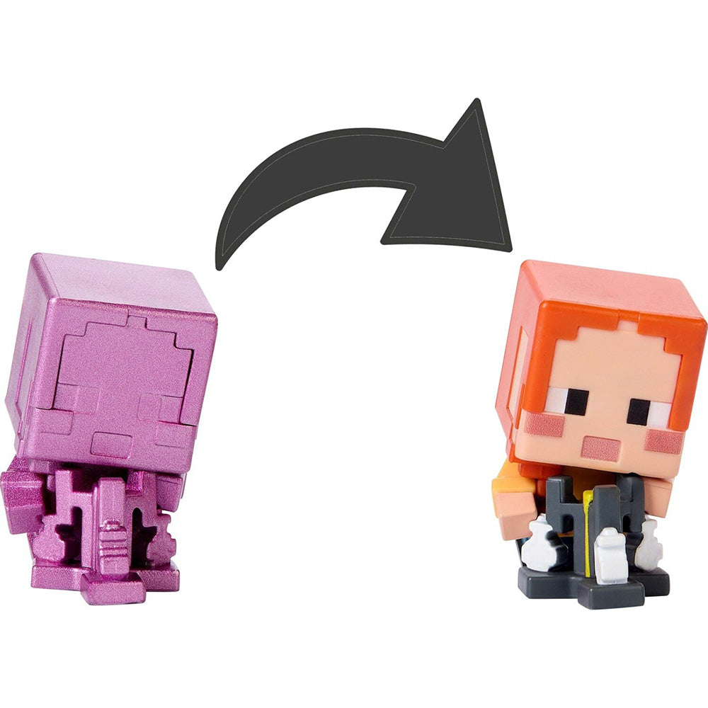 Minecraft Mini Φιγούρες Εξόρηξης Mc Alchemist Ari Παιδική Φιγούρα Παιχνιδιού 