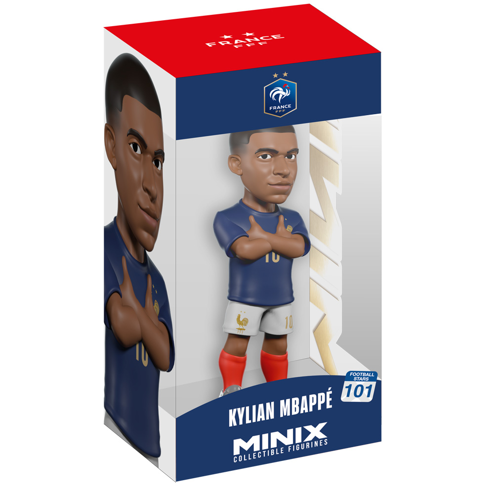 Minix Football World Cup Stars: Φιγούρα Kylian Mbappé France #101
