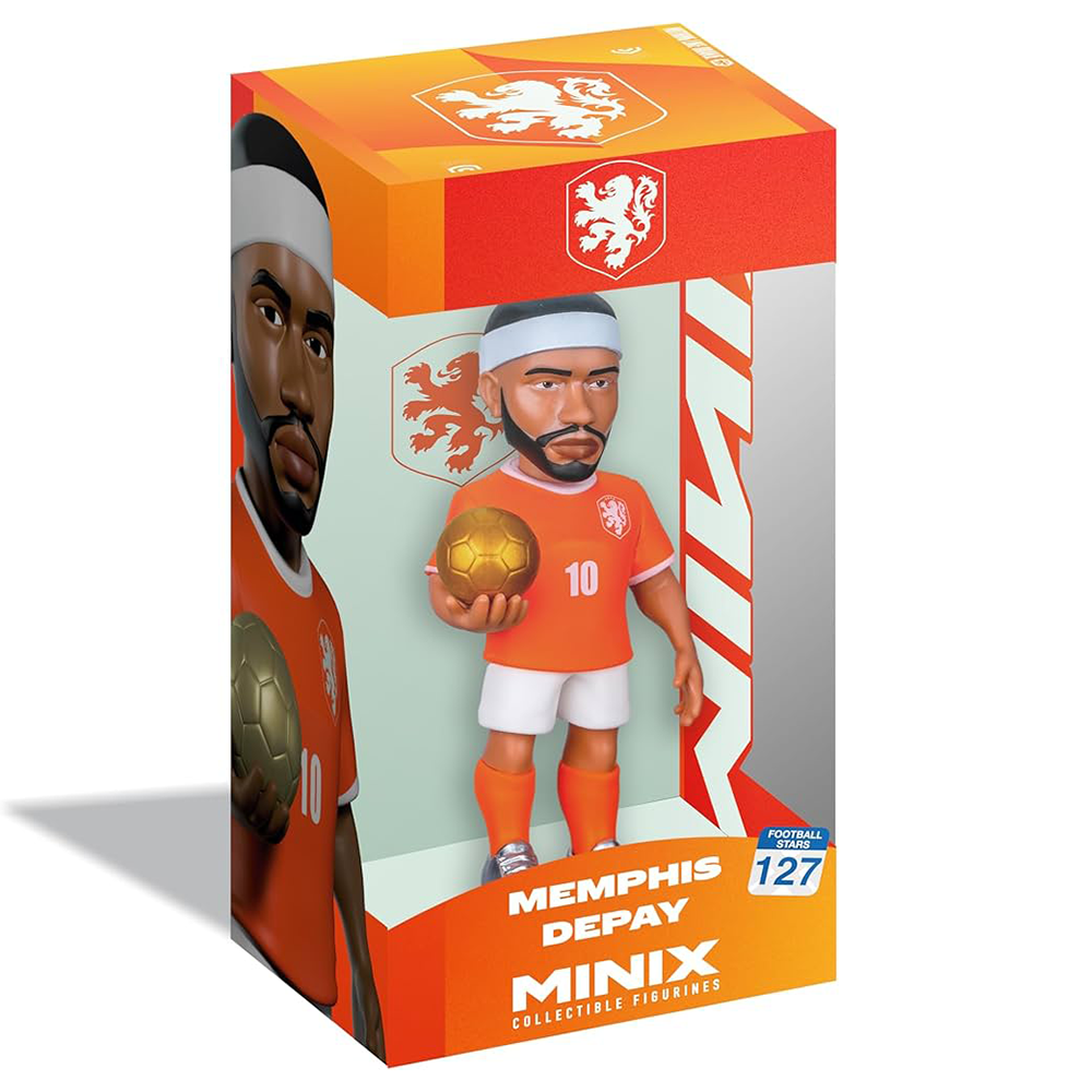 Minix Football World Cup Stars: Φιγούρα Memphis Depay Netherlands #127