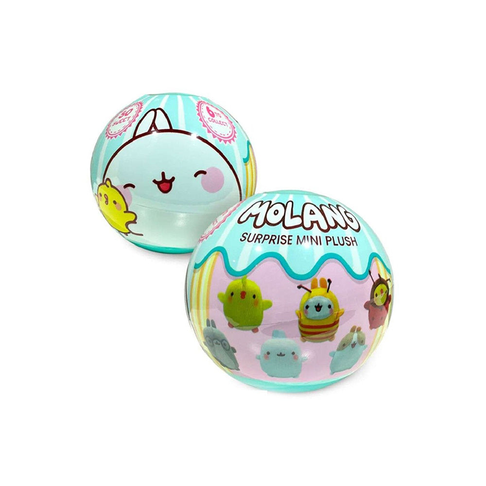 Molang Μπάλα Έκπληξη Με Λούτρινο 8Εκ 6 Σχέδια - 1Τμχ