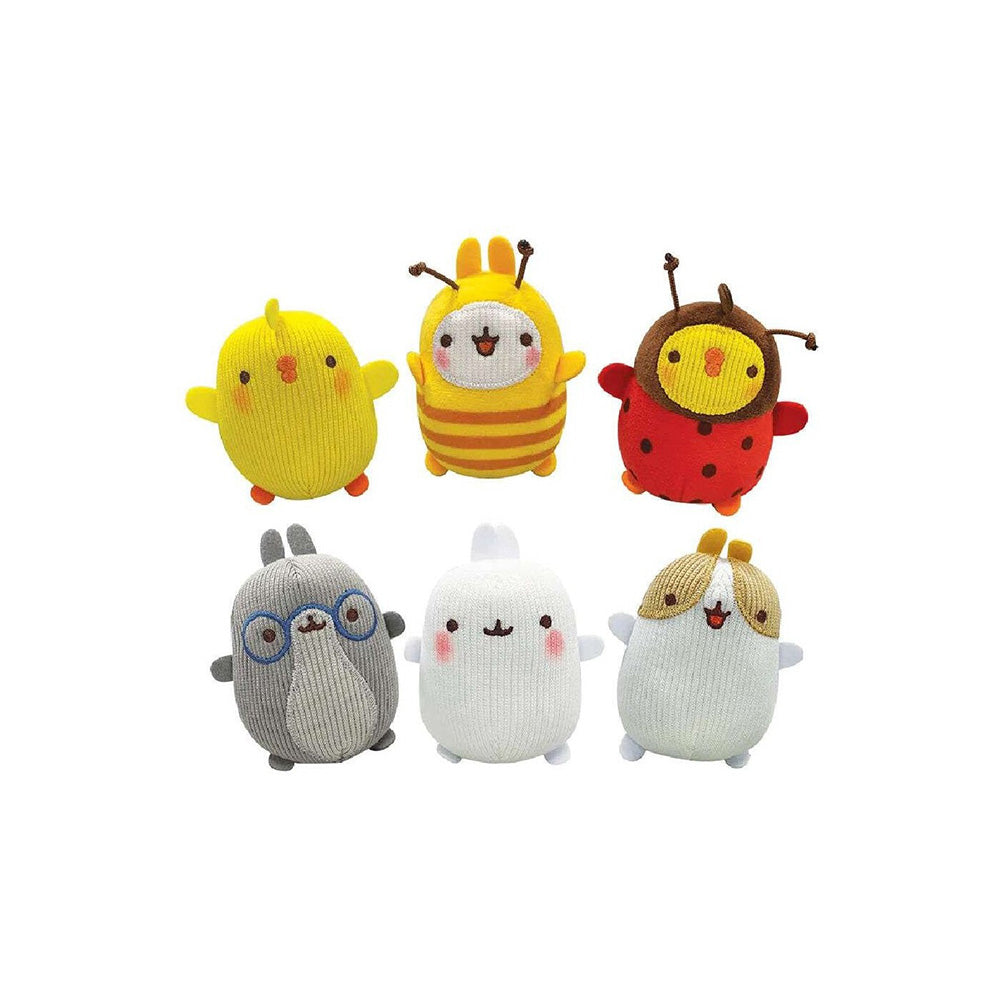 Molang Μπάλα Έκπληξη Με Λούτρινο 8Εκ 6 Σχέδια - 1Τμχ