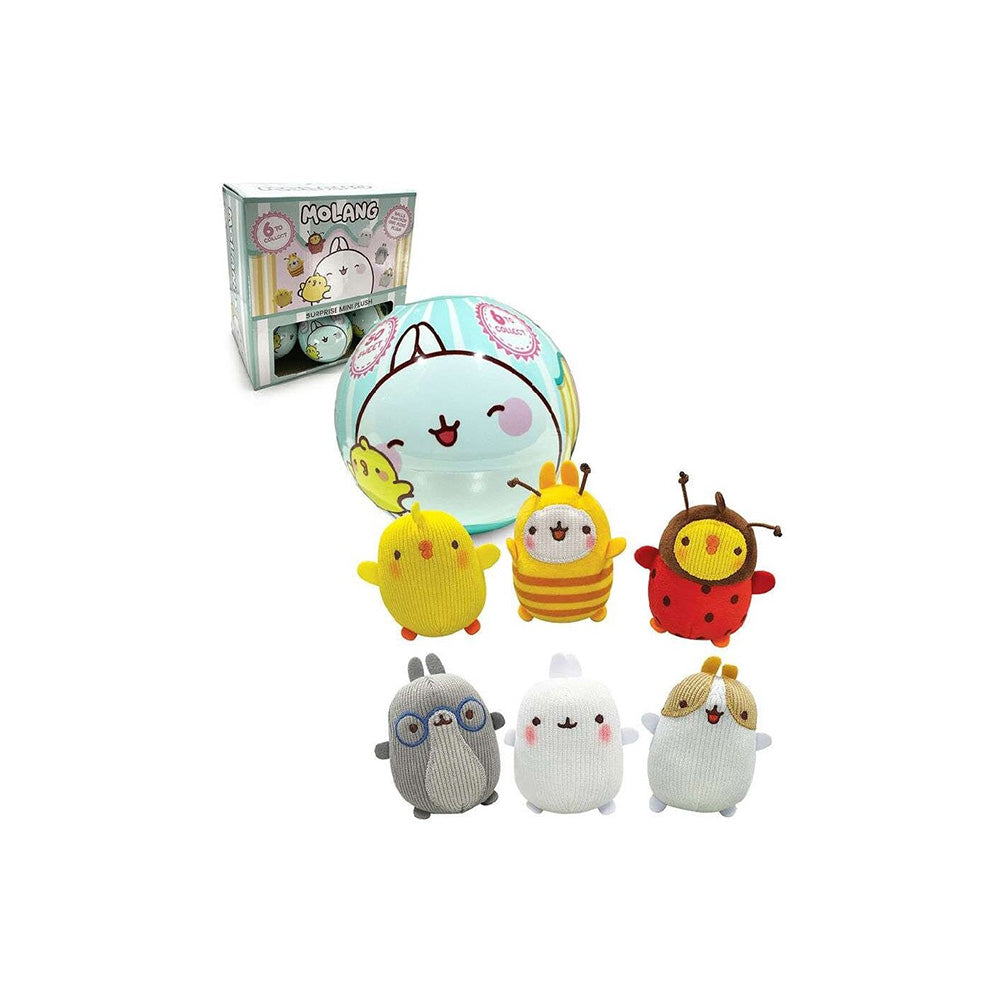 Molang Μπάλα Έκπληξη Με Λούτρινο 8Εκ 6 Σχέδια - 1Τμχ