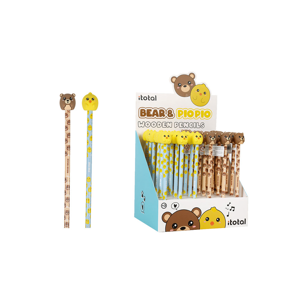 i- TOTALΜολυβι I Total Bear & Pio Pio 2 Σχεδιαpapell.gr