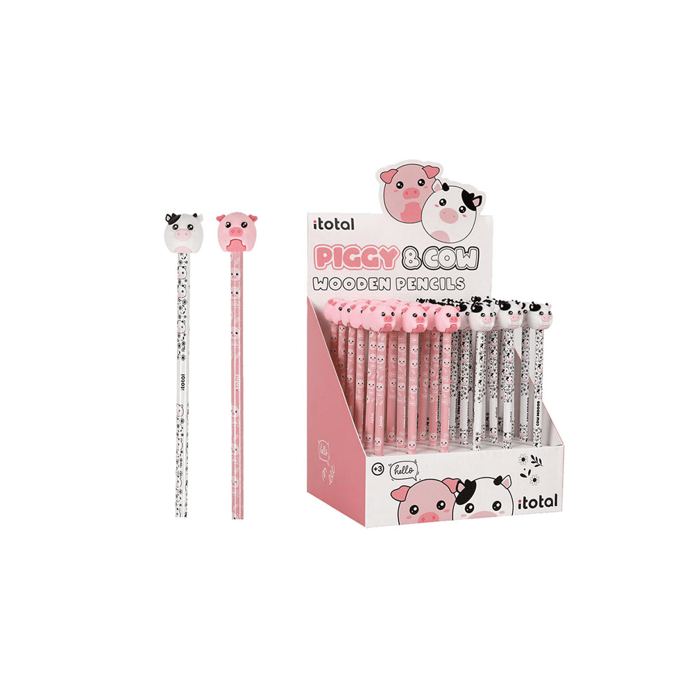 Μολυβι I Total Piggy &Amp; Cow 2 Σχεδια