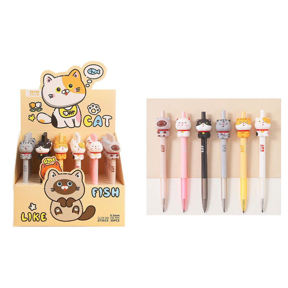 Μολύβι Γατούλα Σε 6 Σχέδια - 1 Τεμάχιο