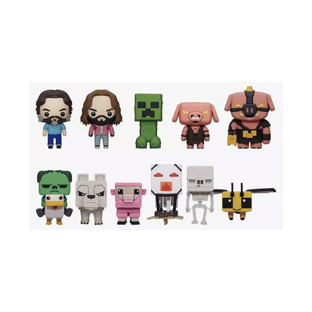 Monogram: Minecraft 3D Foam Bag Clip - 1 Τμχ