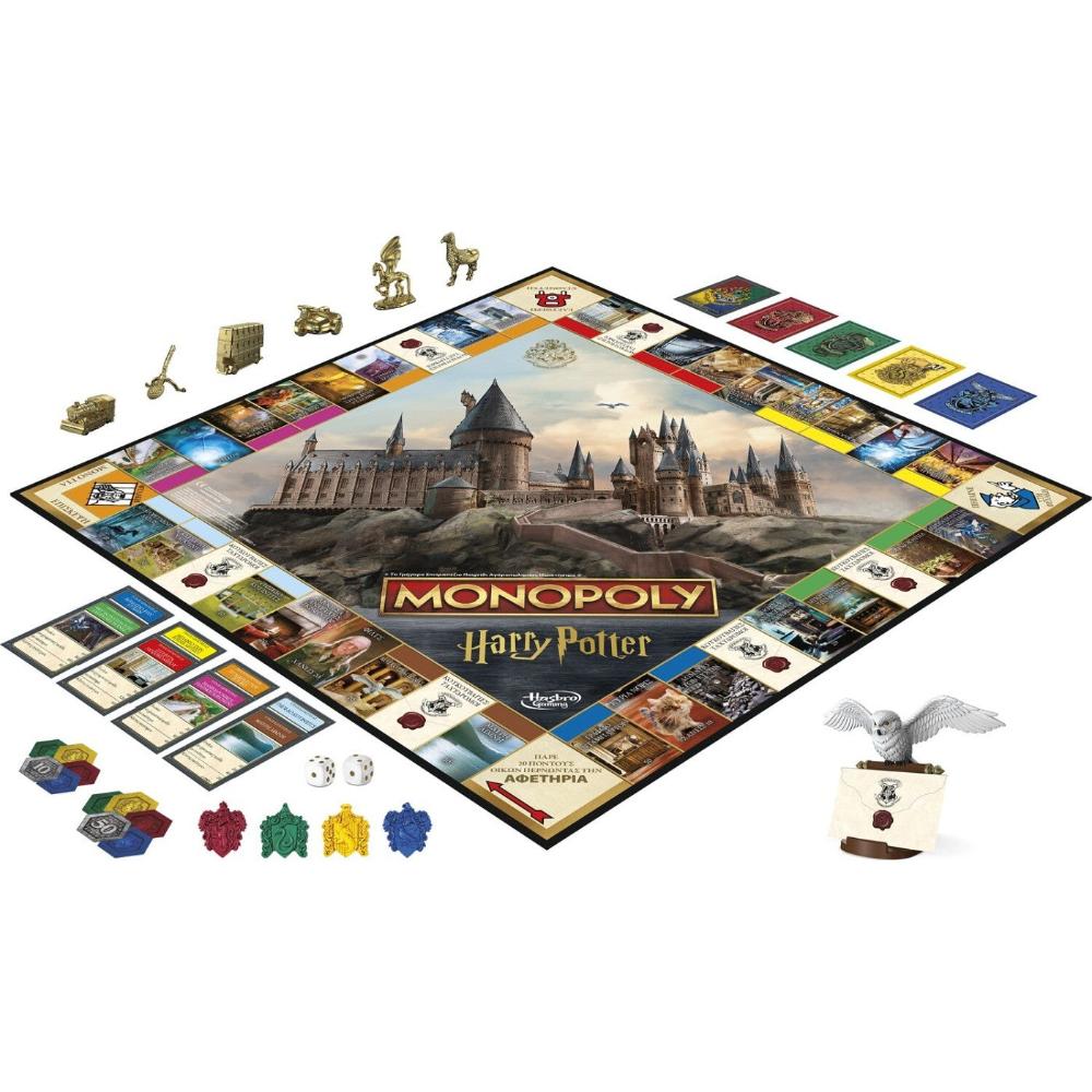 Hasbro Επιτραπέζιο Monopoly Harry Potter