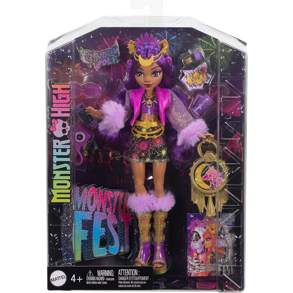 Monster High Monster Fest Κούκλα Clawdeen Wolf