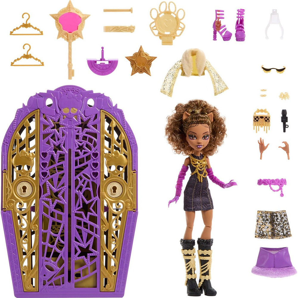 Monster High Hauntlywood Mysteries Κούκλα Clawdeen Wolf 