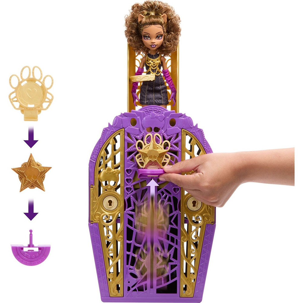 Monster High Hauntlywood Mysteries Κούκλα Clawdeen Wolf 