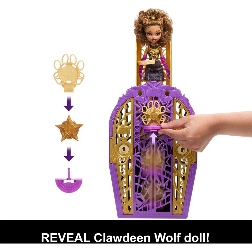 Monster High Hauntlywood Mysteries Κούκλα Clawdeen Wolf 