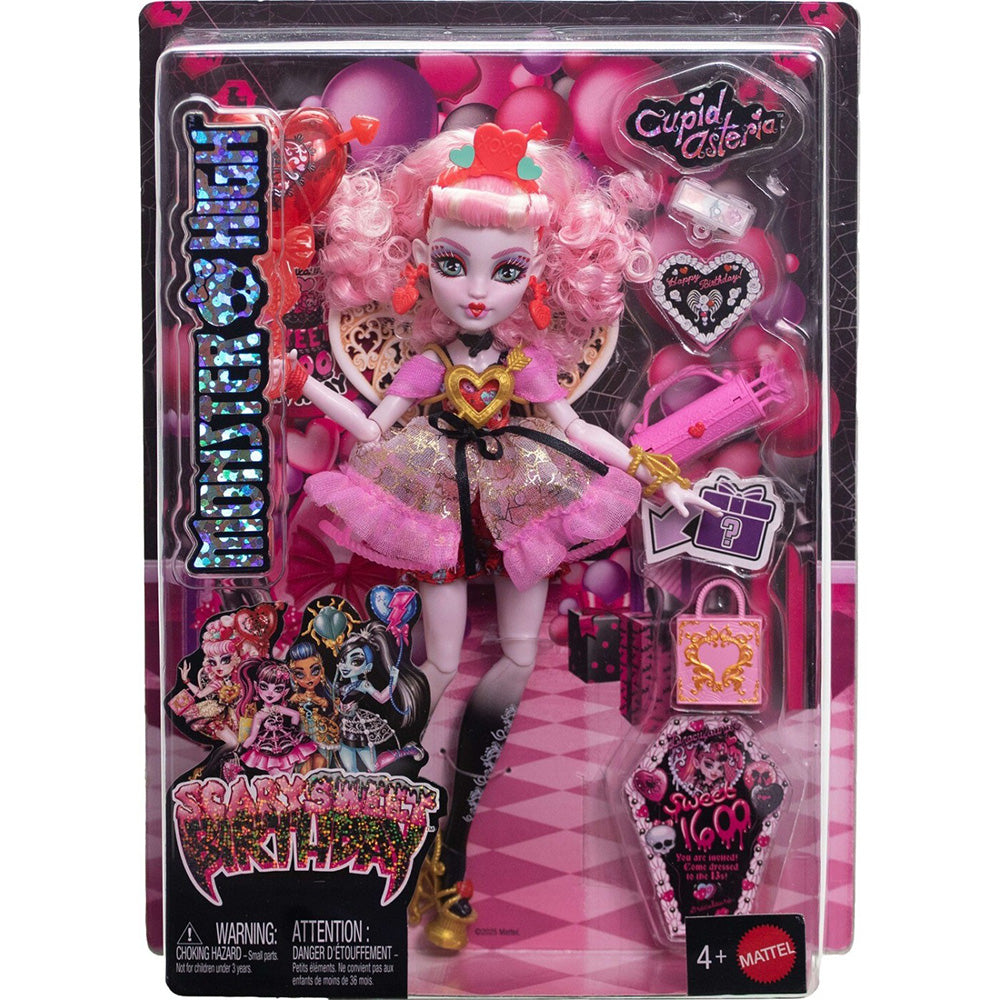 Mattel Monster High Scary Sweet Birthday - Cupid Κούκλα 