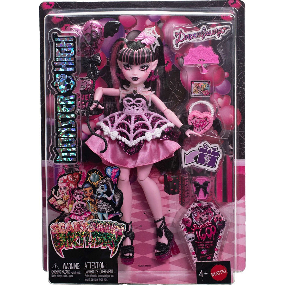 Monster High Scary Sweet Birthday - Draculaura Κούκλα 