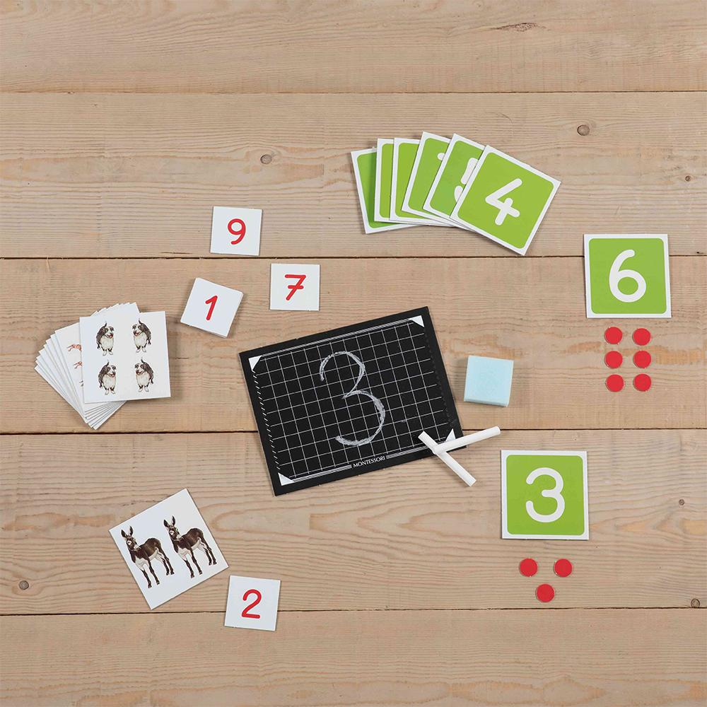 Montessori Εκπαιδευτικό Παιχνίδι Οι Αριθμοί Για 4-6 Χρονών