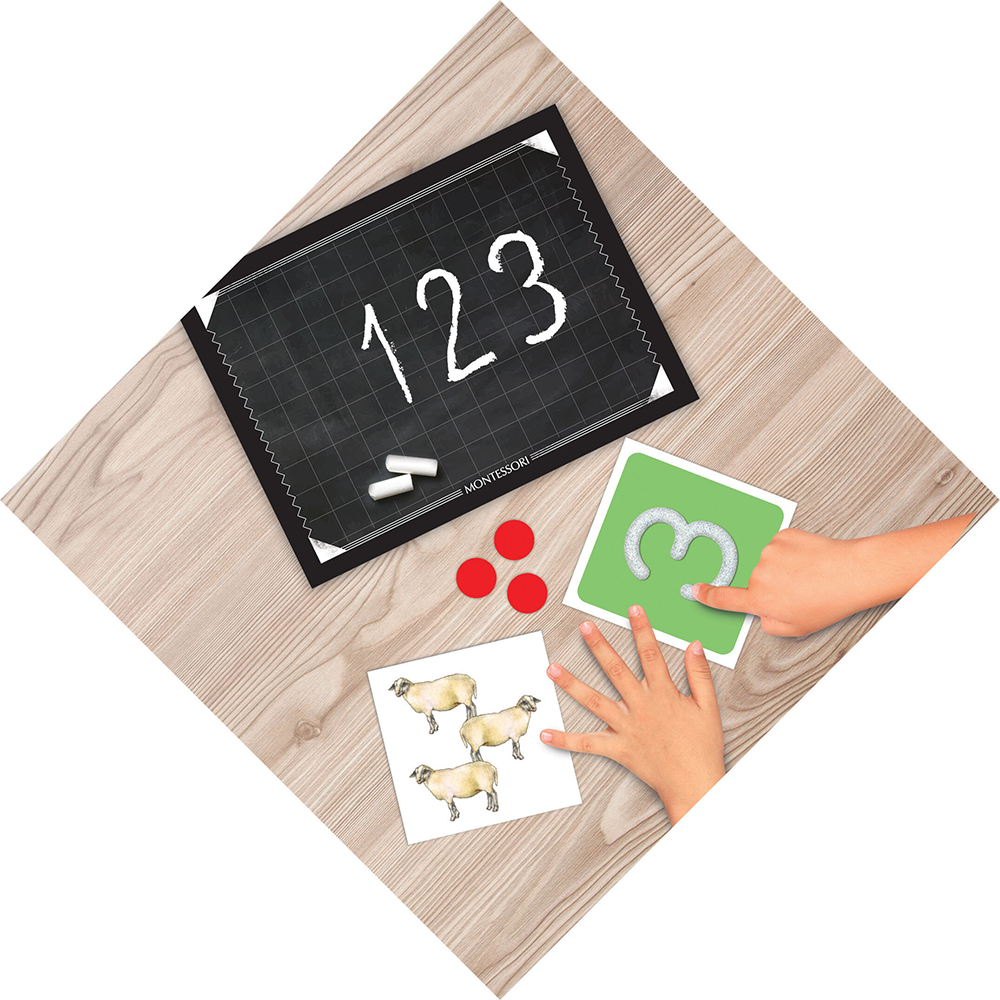 Montessori Εκπαιδευτικό Παιχνίδι Οι Αριθμοί Για 4-6 Χρονών