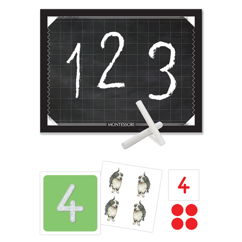 Montessori Εκπαιδευτικό Παιχνίδι Οι Αριθμοί Για 4-6 Χρονών