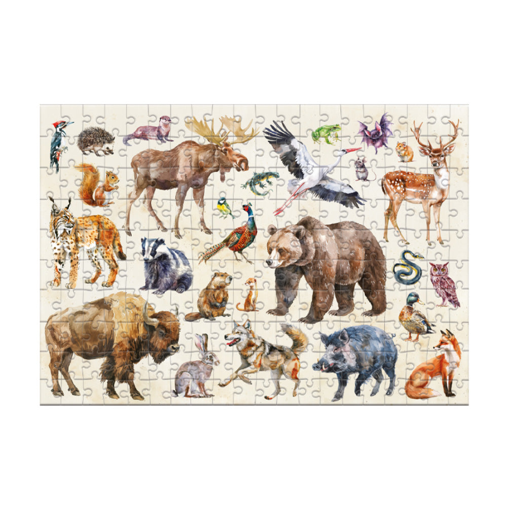 Dodo Montessori Puzzle – Ζώα του Δάσους 200 Τεμ